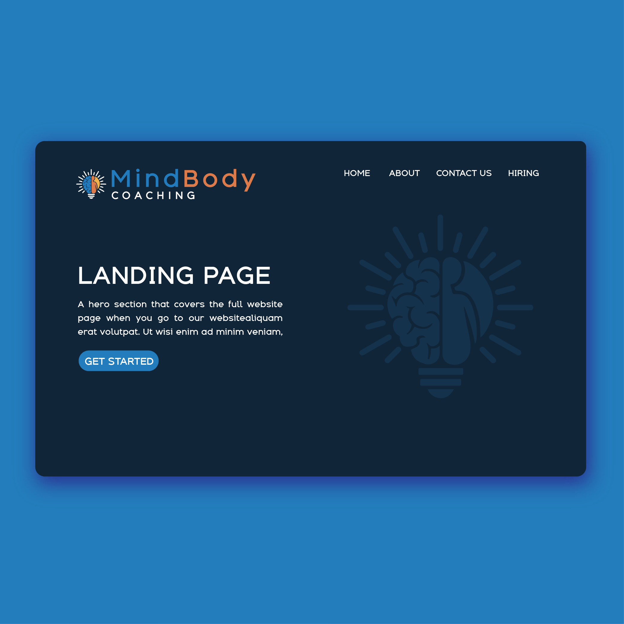 Logo Design by Ar_nisam_usman for MindBody Coaching | Design #33936856