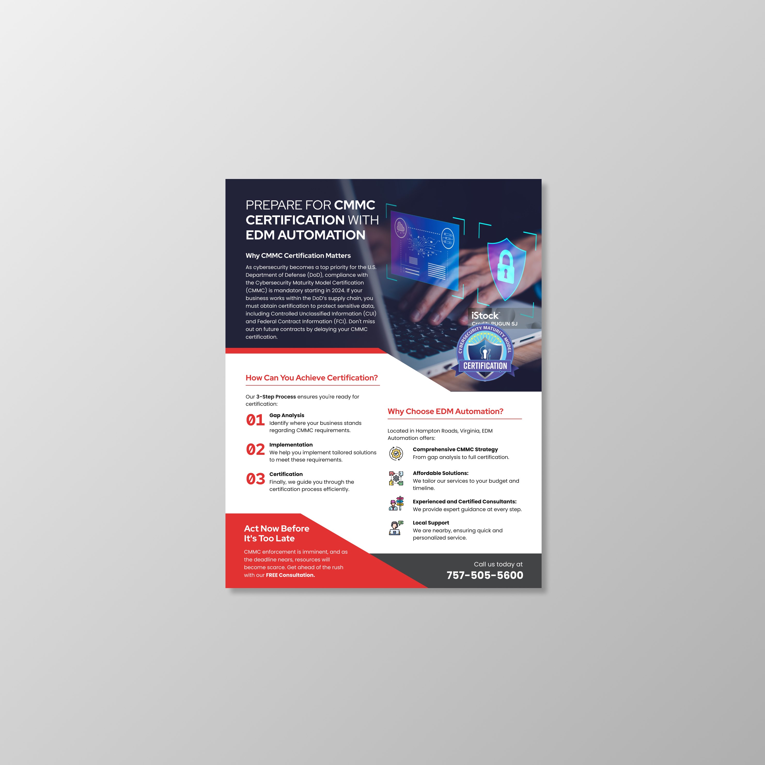 Flyer Design by Fuuma for EDM Automation | Design #33889169