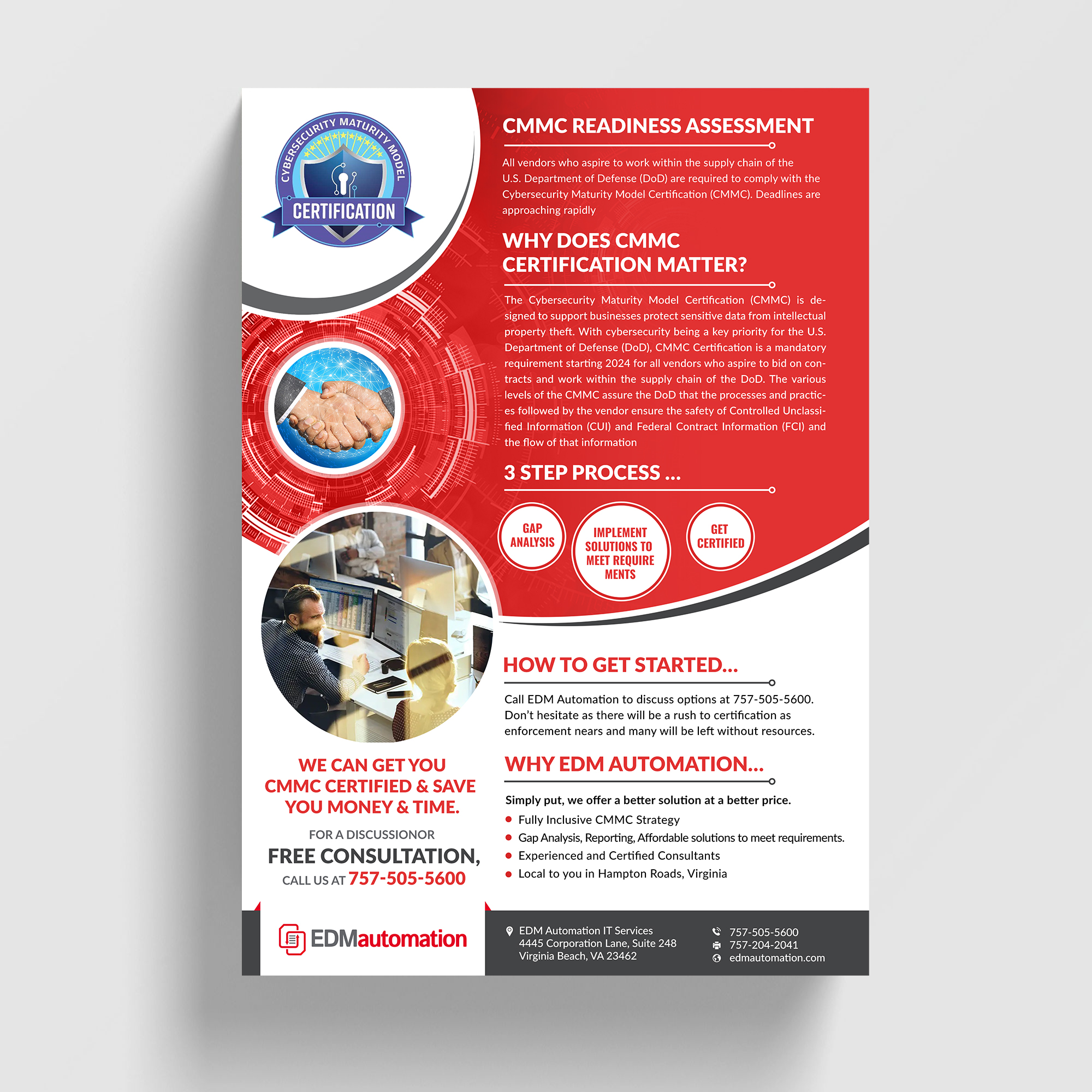 Flyer Design by Sun Moon Graphic Designer for EDM Automation | Design #33885456