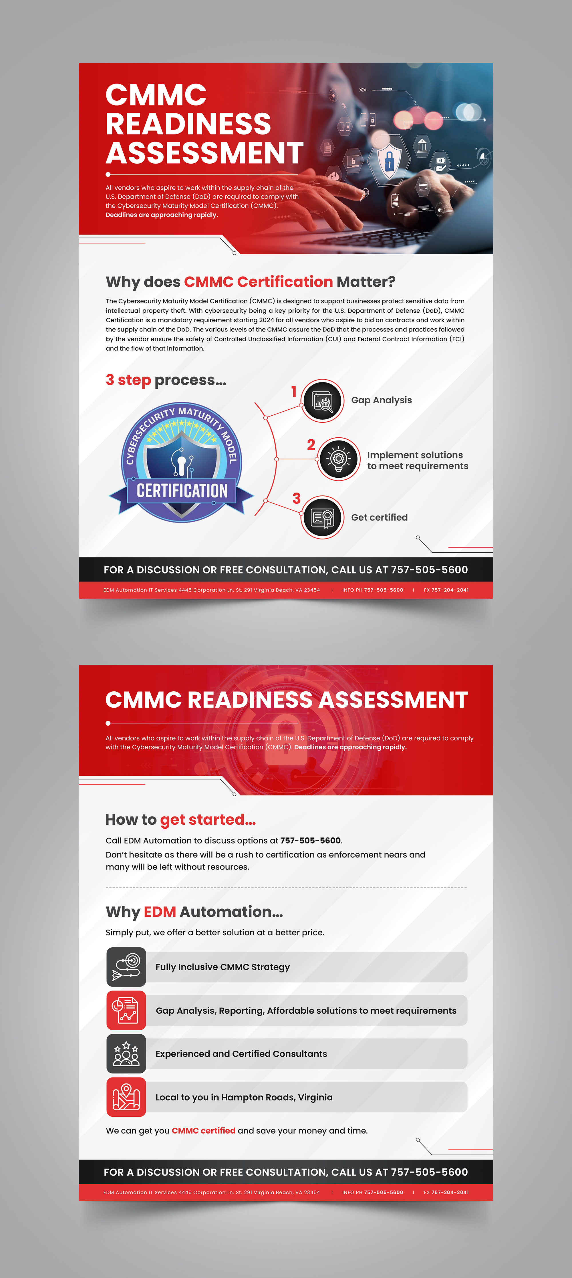 Flyer Design by Sam.Art for EDM Automation | Design #33885638