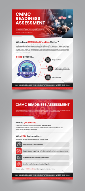 Flyer Design by Sam.Art for EDM Automation | Design #33885638