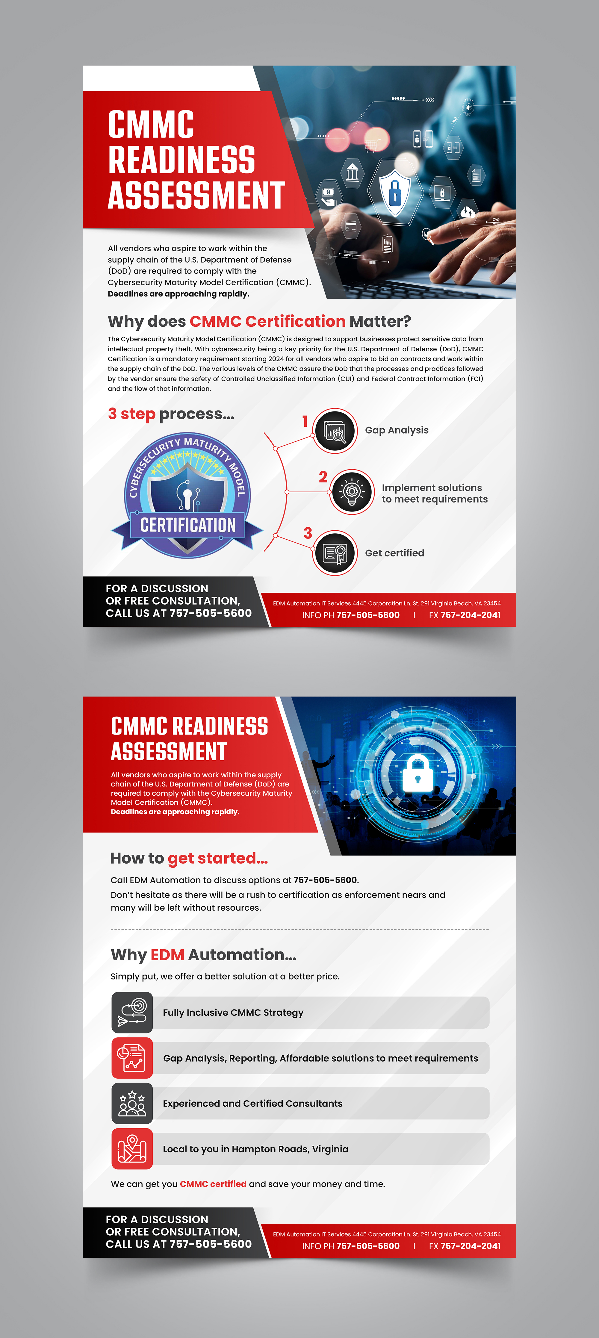 Flyer Design by Sam.Art for EDM Automation | Design #33886180