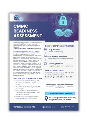 Flyer Design by Custom A for EDM Automation | Design #33889322