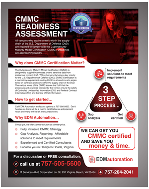 Flyer Design by Fine Graphics House for EDM Automation | Design: #33893776