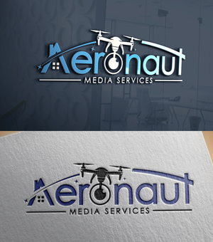 Logo Design by 24ksunny for Aeronaut Media Services | Design: #33883591