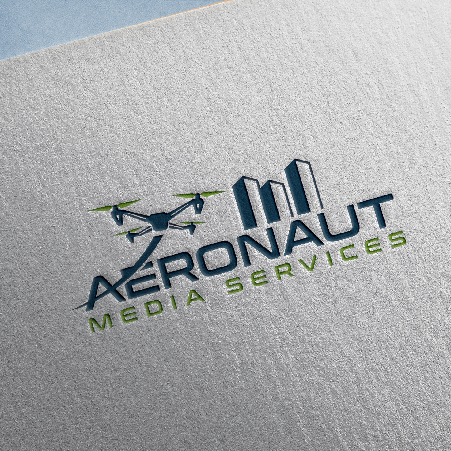 Logo Design by Publik Logo for Aeronaut Media Services | Design #33883268
