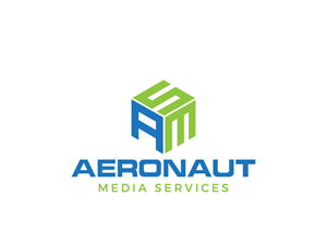 Logo Design by Cliping_path for Aeronaut Media Services | Design: #33907747