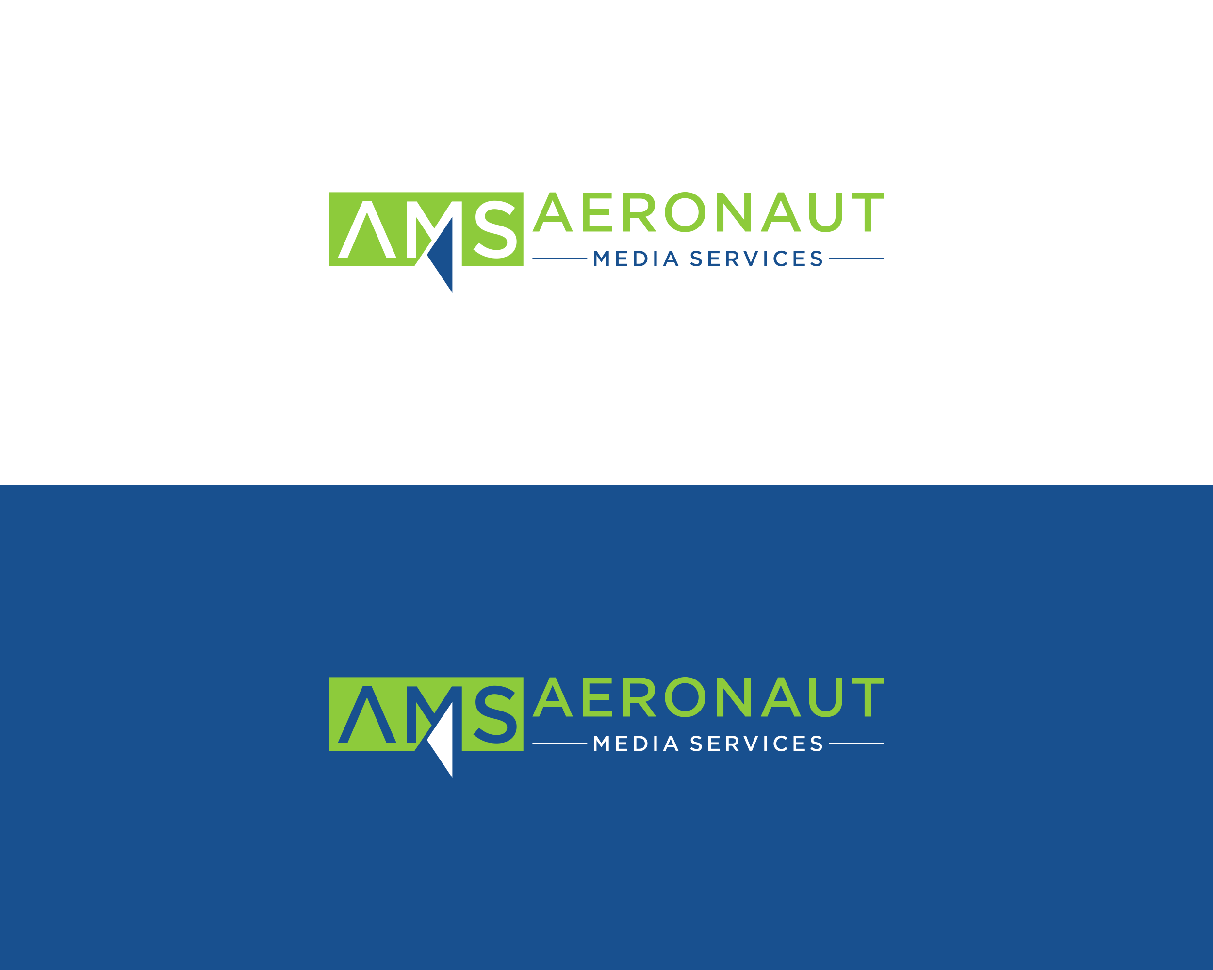 Logo Design by MugiBerkah for Aeronaut Media Services | Design #33923608