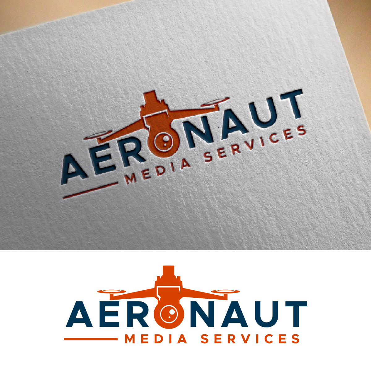 Logo Design by Loknath for Aeronaut Media Services | Design #33887696