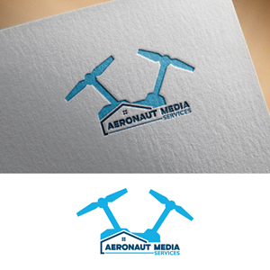 Logo Design by Loknath for Aeronaut Media Services | Design: #33887698