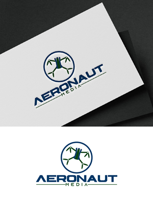 Logo Design by Loknath for Aeronaut Media Services | Design: #33887706