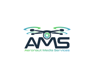 Logo Design by fian beesignar for Aeronaut Media Services | Design #33894752