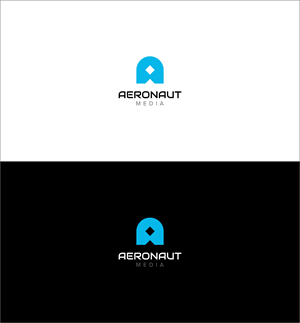 Logo Design by Student_art for Aeronaut Media Services | Design: #33925566