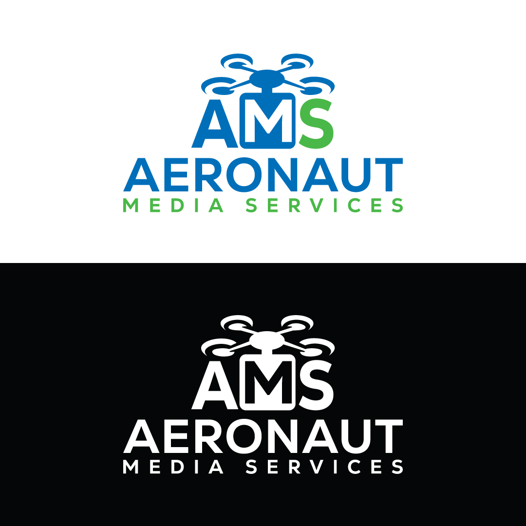 Logo Design by Md Nurullah 1 for Aeronaut Media Services | Design #33889270