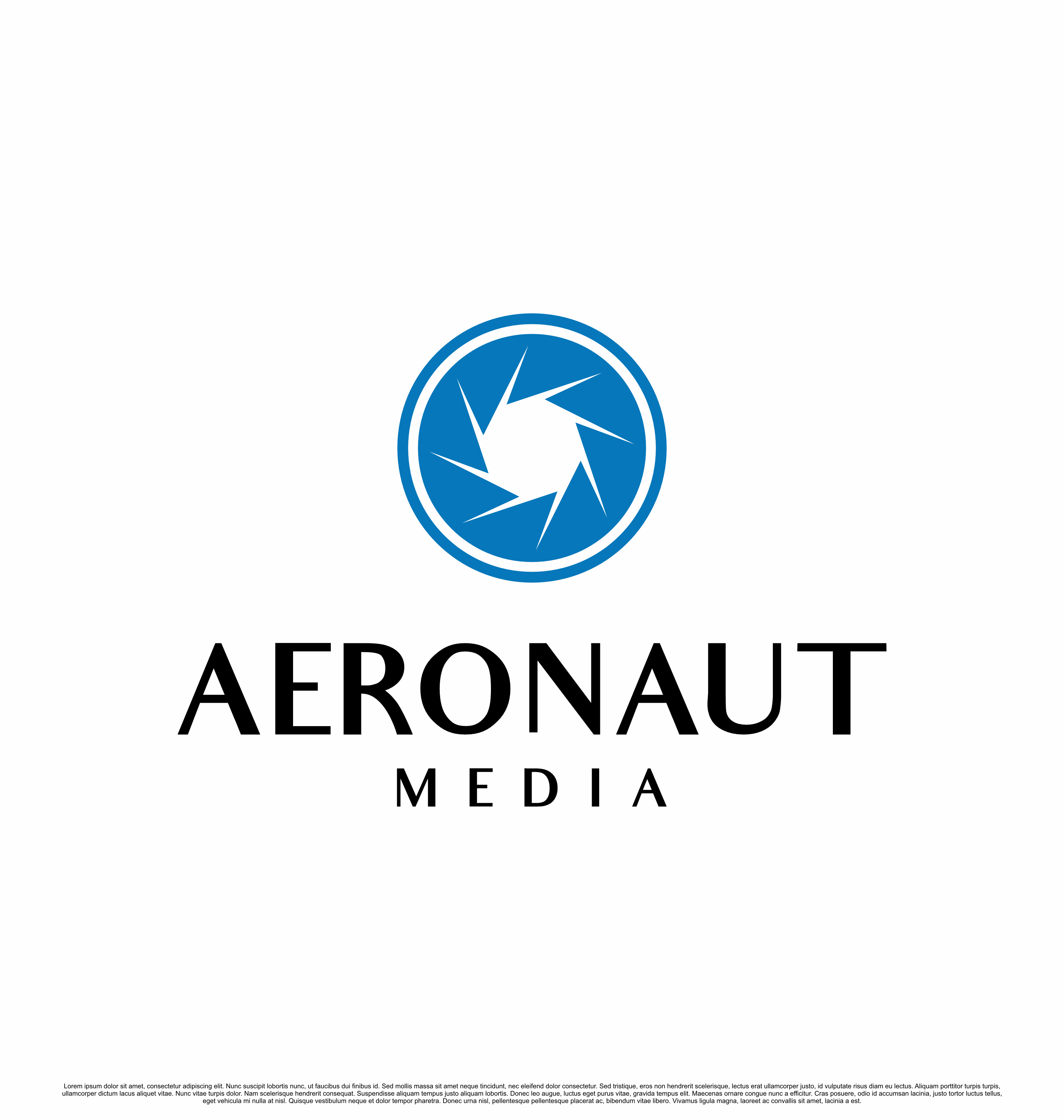 Logo Design by saesean for Aeronaut Media Services | Design #33888528