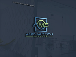 Logo Design by ruhi design for Aeronaut Media Services | Design: #33902428