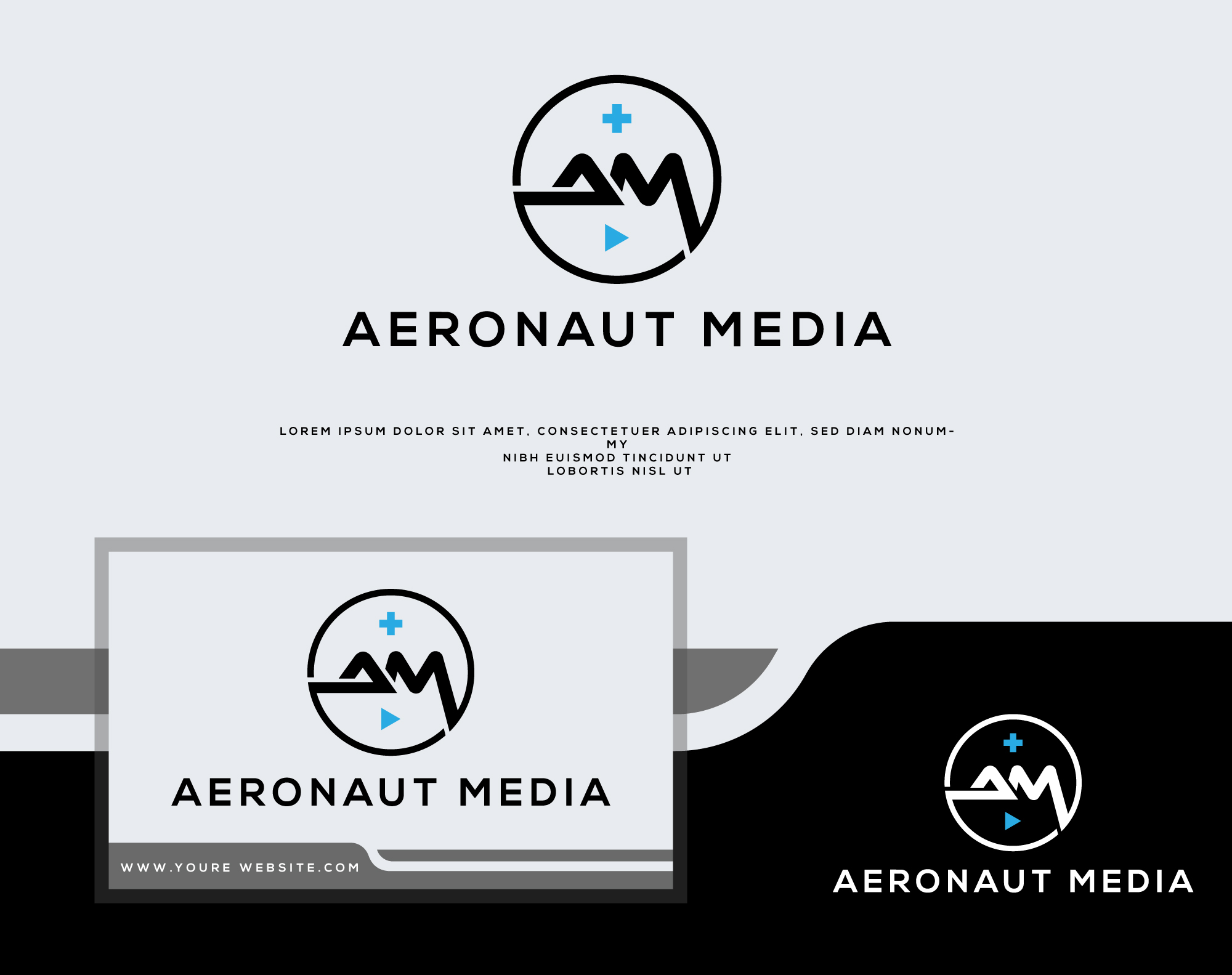 Logo Design by 100%design for Aeronaut Media Services | Design #33884050