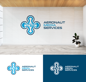 Logo Design by healer1617 for Aeronaut Media Services | Design: #33883380