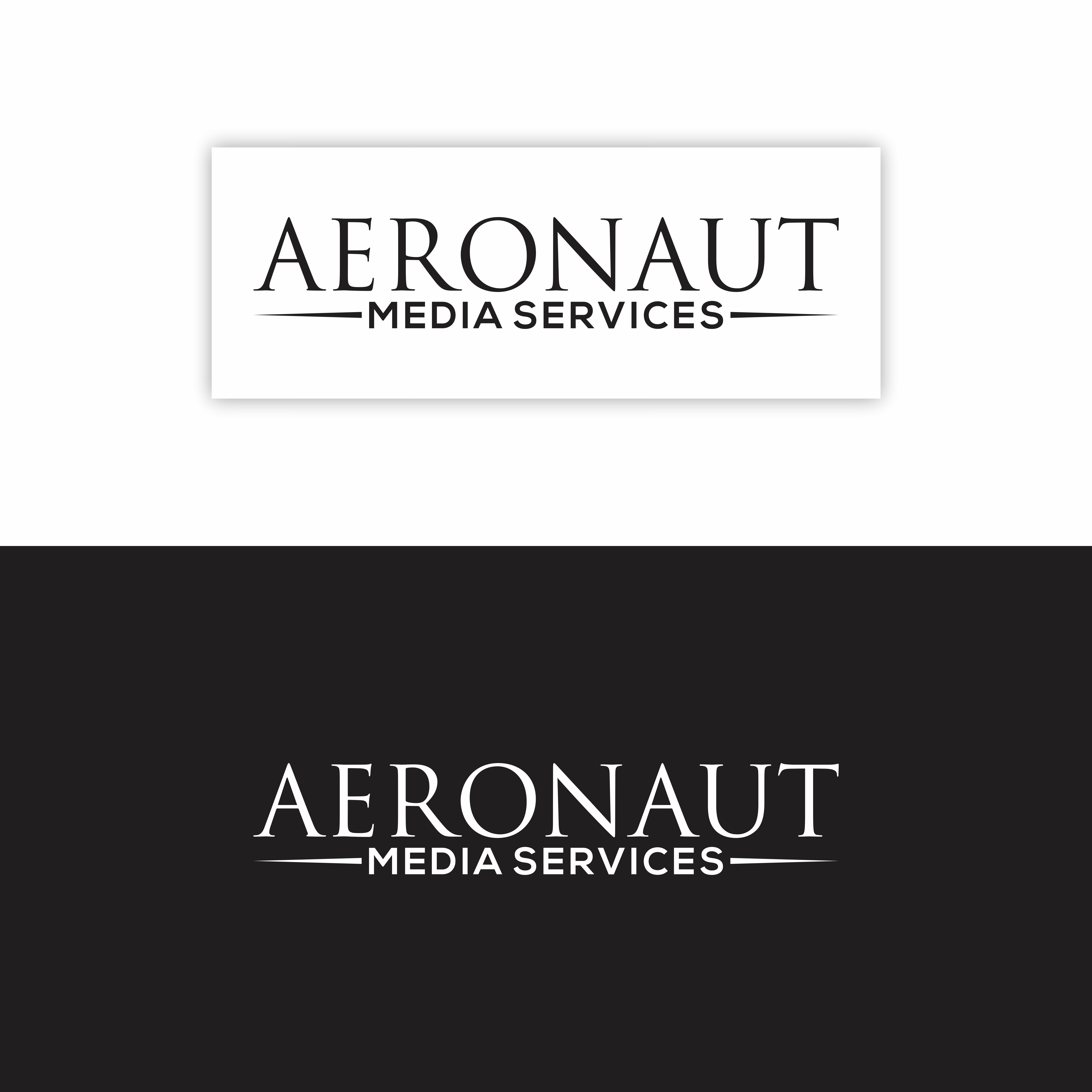 Diseño de Logo por cahdesign para Aeronaut Media Services | Diseño #33887309