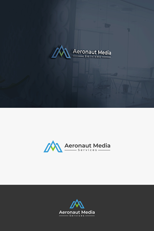 Logo Design by Boril Std for Aeronaut Media Services | Design: #33884764