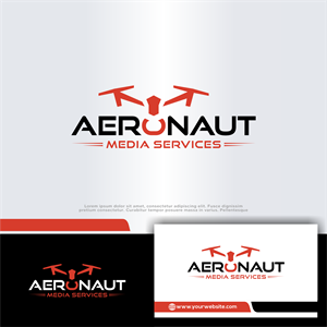 Logo Design by win it for Aeronaut Media Services | Design: #33883585