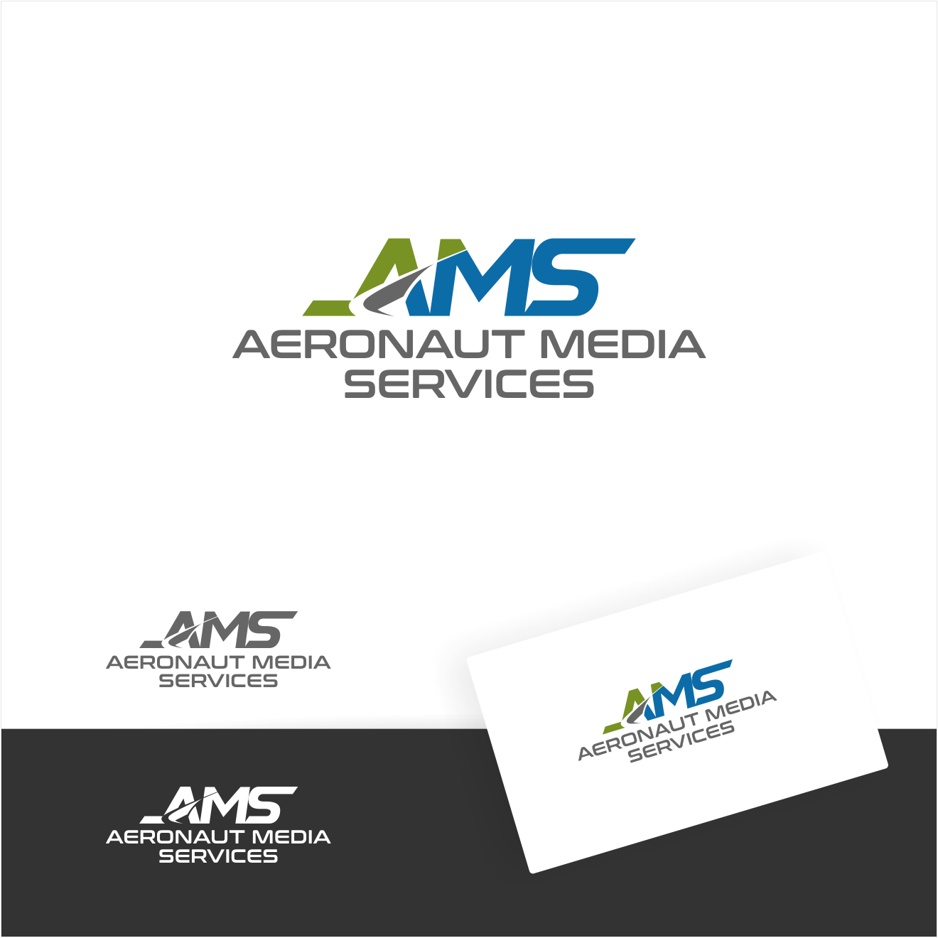 Logo Design by Arham Hidayat for Aeronaut Media Services | Design #33912158