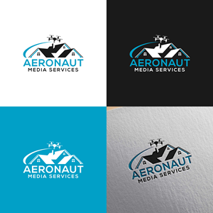 Logo Design by victipedia for Aeronaut Media Services | Design: #33894466