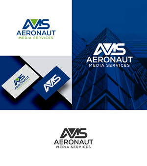 Logo Design by aexo for Aeronaut Media Services | Design: #33891936