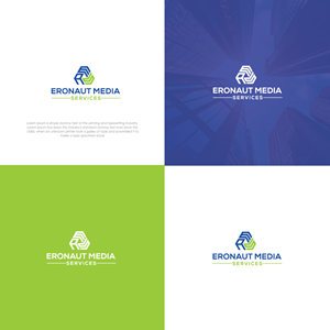 Logo Design by R.design for Aeronaut Media Services | Design: #33891813