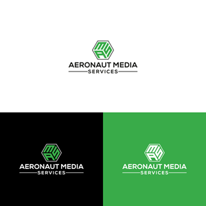 Logo Design by R.design for Aeronaut Media Services | Design: #33895118