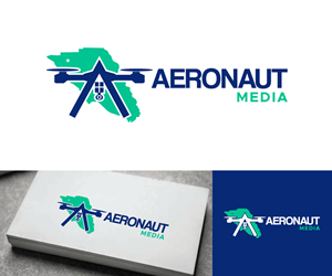 Logo Design by Ansh Design for Aeronaut Media Services | Design: #33886237