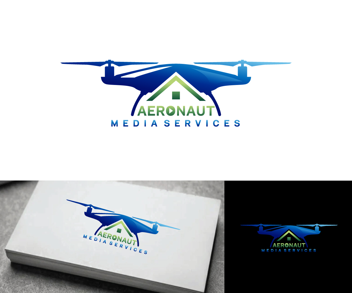 Diseño de Logo por Ansh Design para Aeronaut Media Services | Diseño #33886239