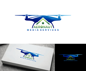 Logo Design by Ansh Design for Aeronaut Media Services | Design: #33886239