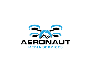 Logo Design by Janna Design for Aeronaut Media Services | Design: #33889234