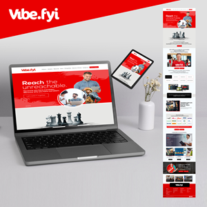 Web Design by BWS01 for Vibe.fyi Limited | Design: #33887521