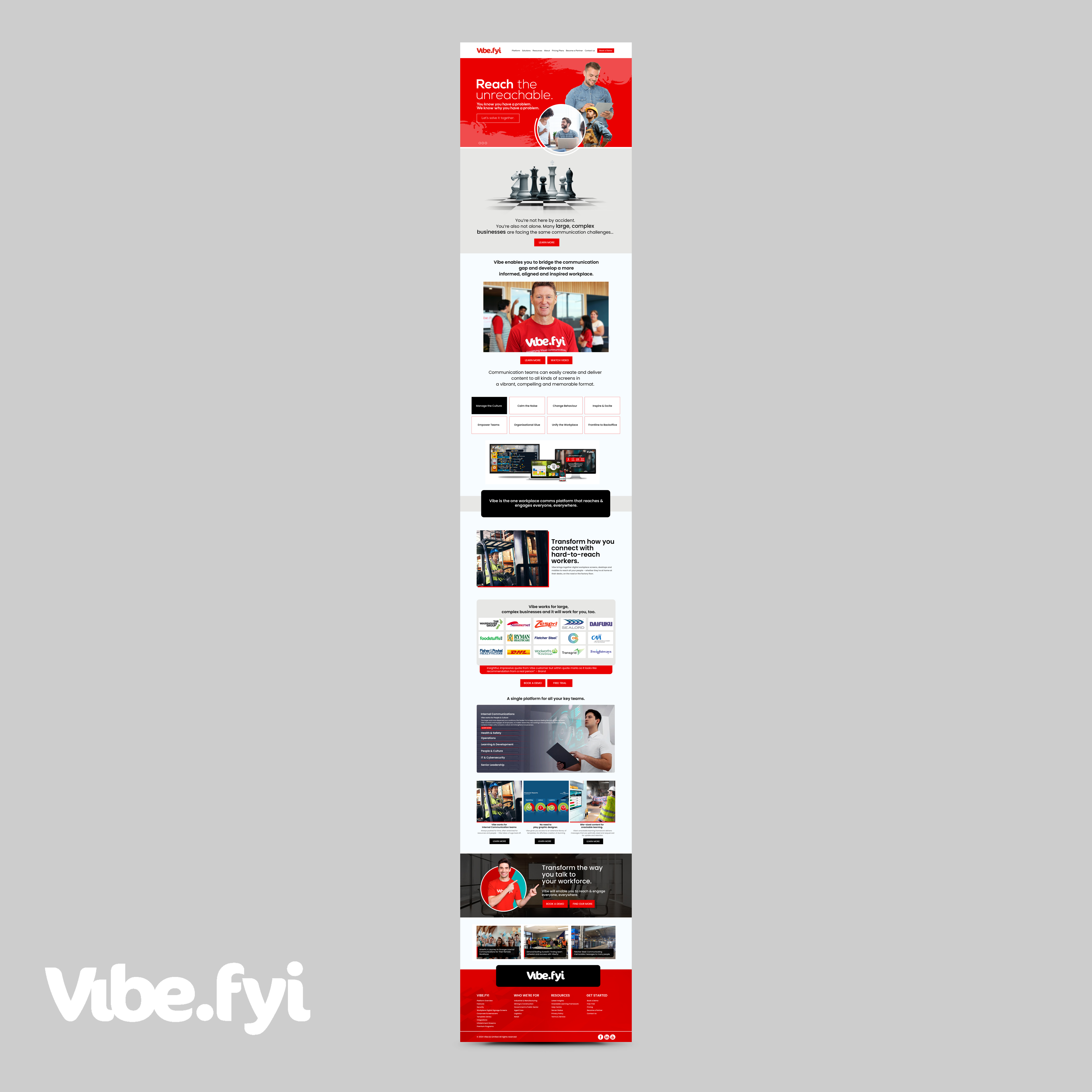 Diseño Web por BWS01 para Vibe.fyi Limited | Diseño #33893462