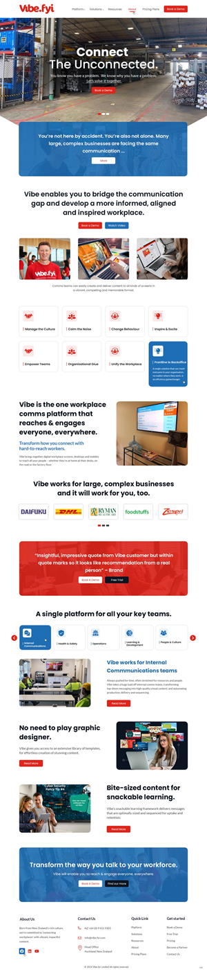 Web Design by pb for Vibe.fyi Limited | Design: #33896628