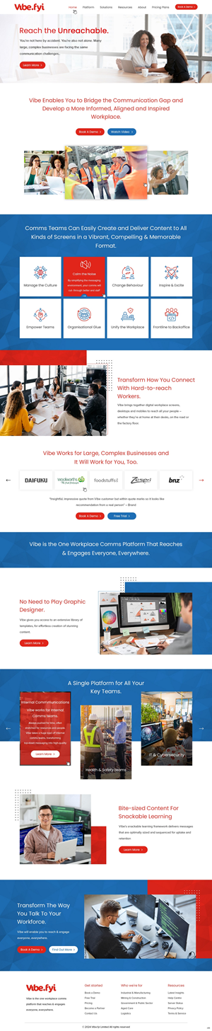 Web Design by pb for Vibe.fyi Limited | Design: #33896630