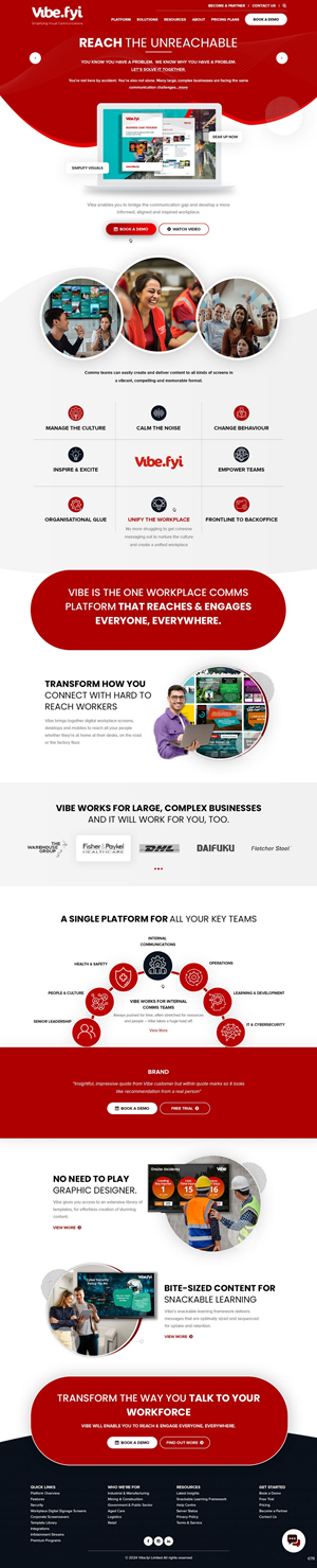 Web-Design von pb für Vibe.fyi Limited | Design: #33896631