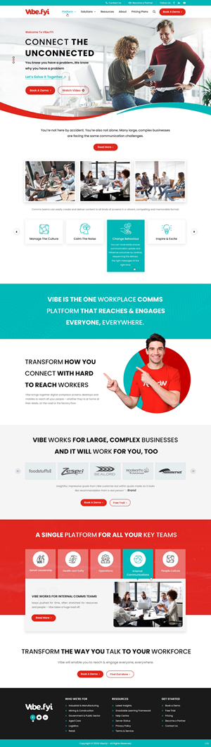 Web-Design von pb für Vibe.fyi Limited | Design: #33904073