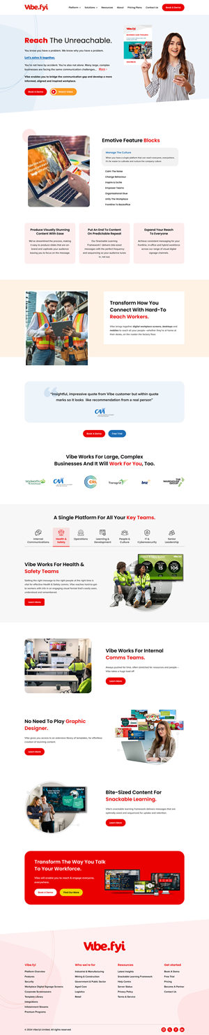 Web-Design von Sbss für Vibe.fyi Limited | Design: #33895065