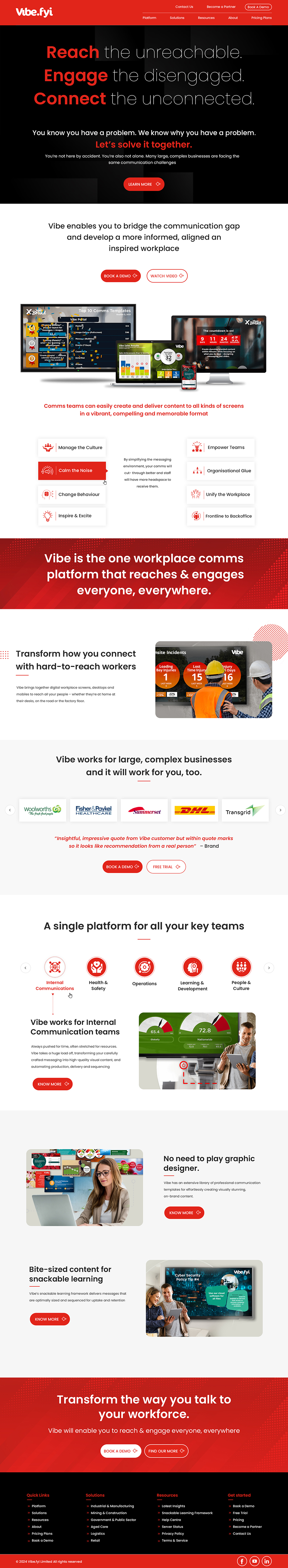 Web Design by Creations Box 2015 for Vibe.fyi Limited | Design #33893878