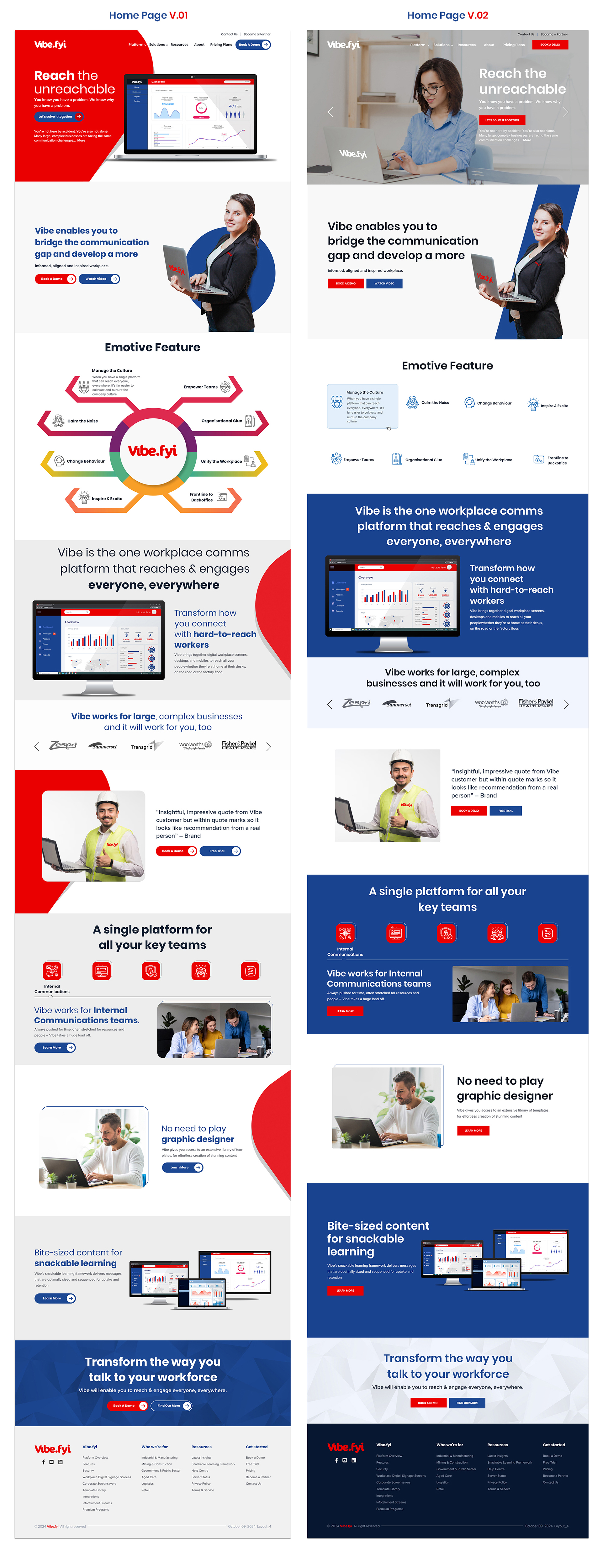 Web Design by sai.designer87 for Vibe.fyi Limited | Design #33902618