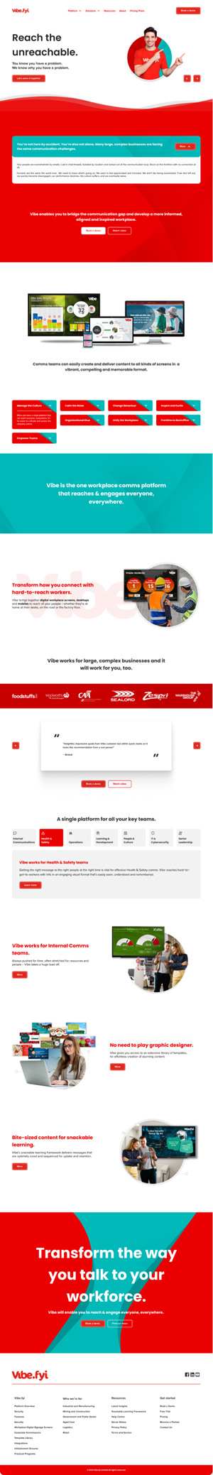 Web Design by Taufik H for Vibe.fyi Limited | Design: #33910089