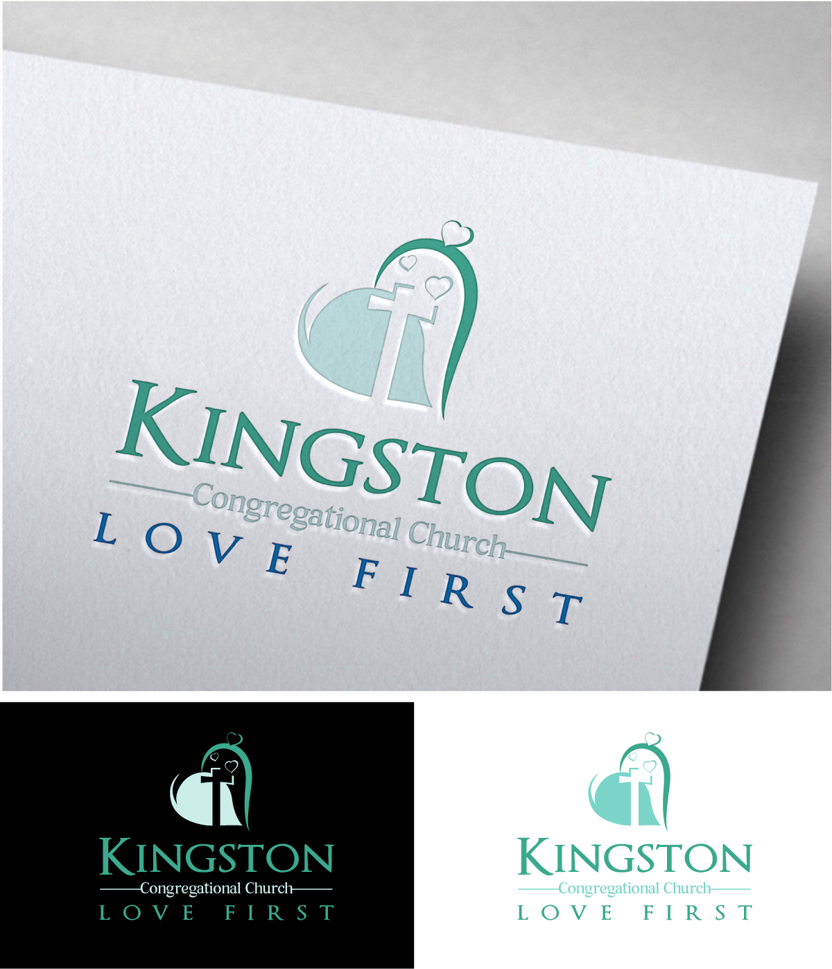 Logo Design by Om Namah Shivay for Kingston Congregational Church | Design #33902922
