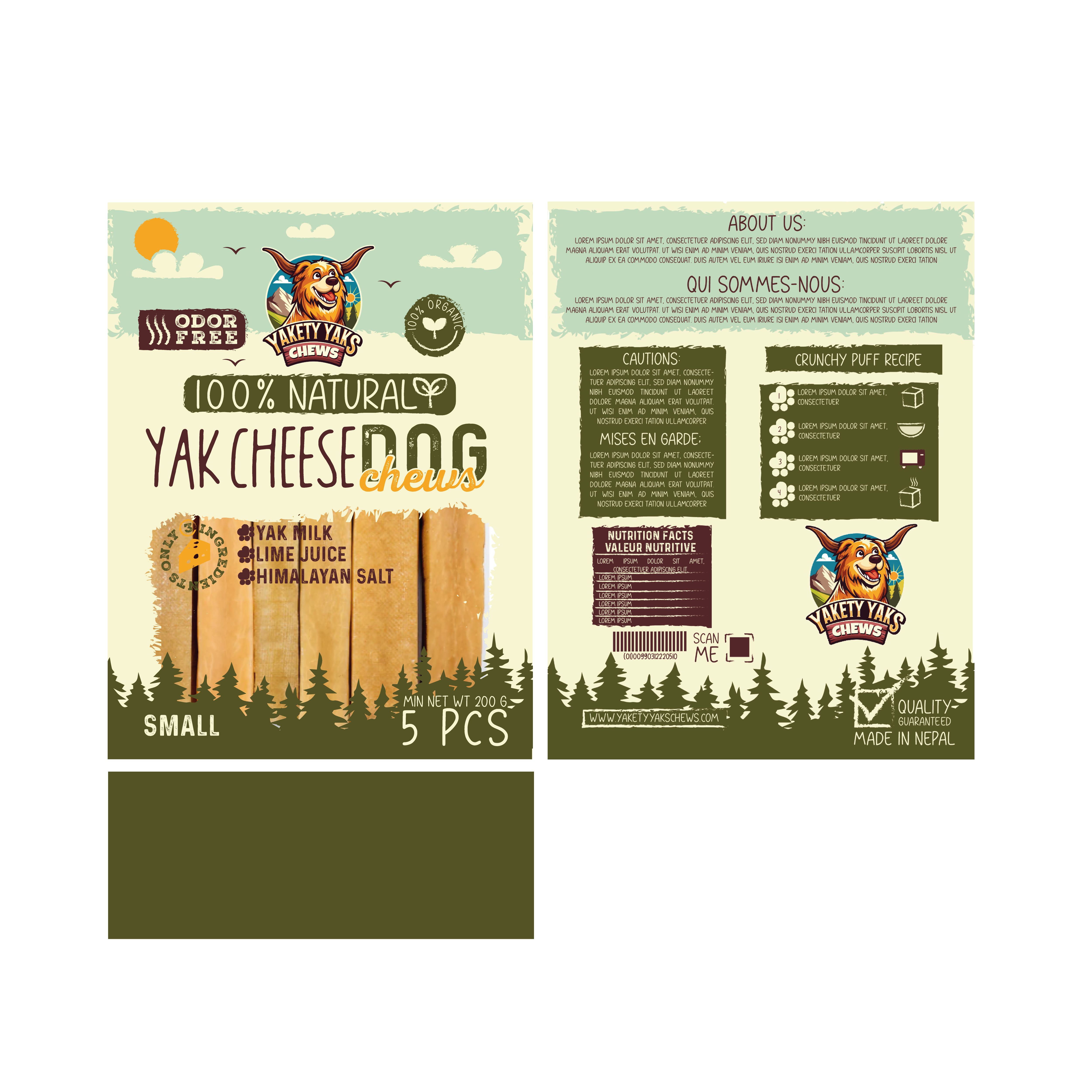 Verpackungs-Design von Eve.A für 9521-8087 Québec inc. | Design #33899361