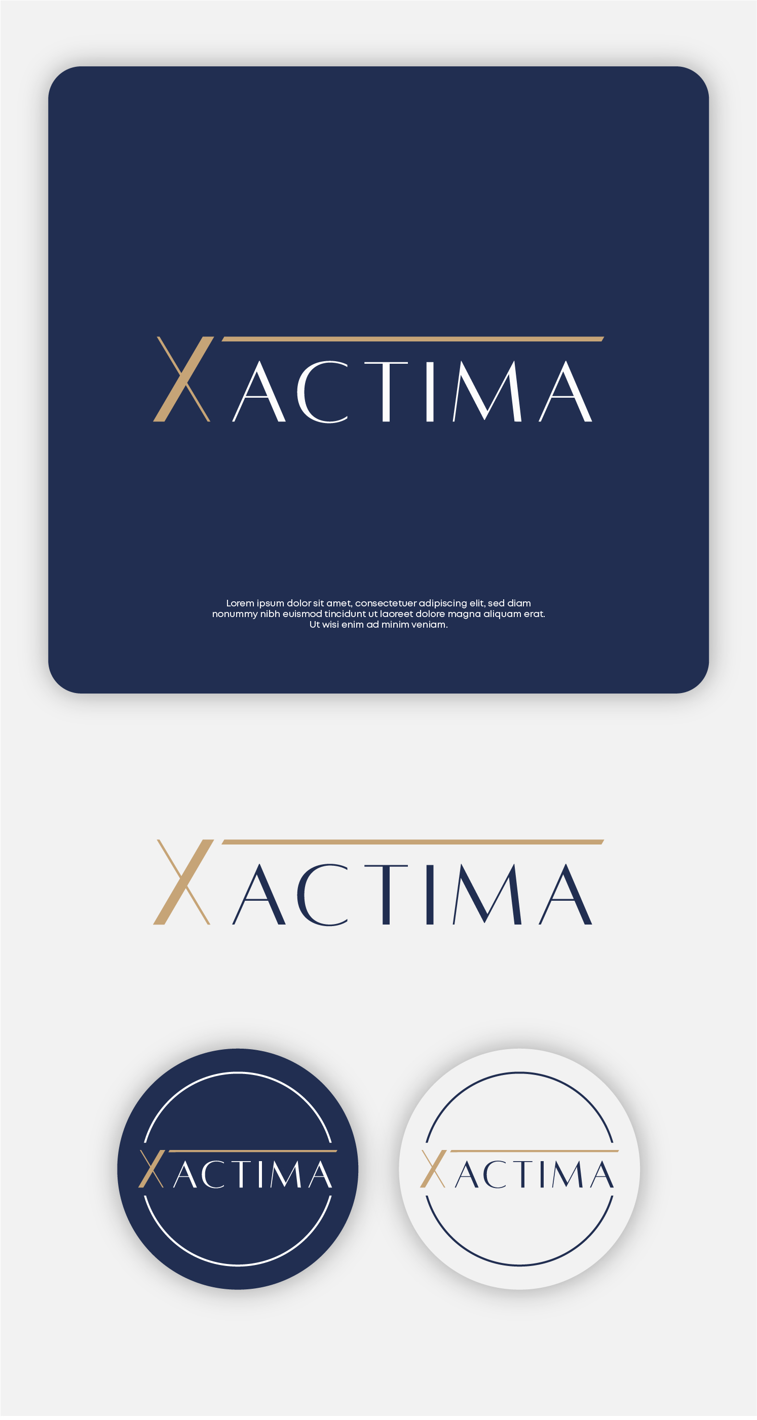 Logo Design by Ha.Connick for Xactima Limted | Design #33895071