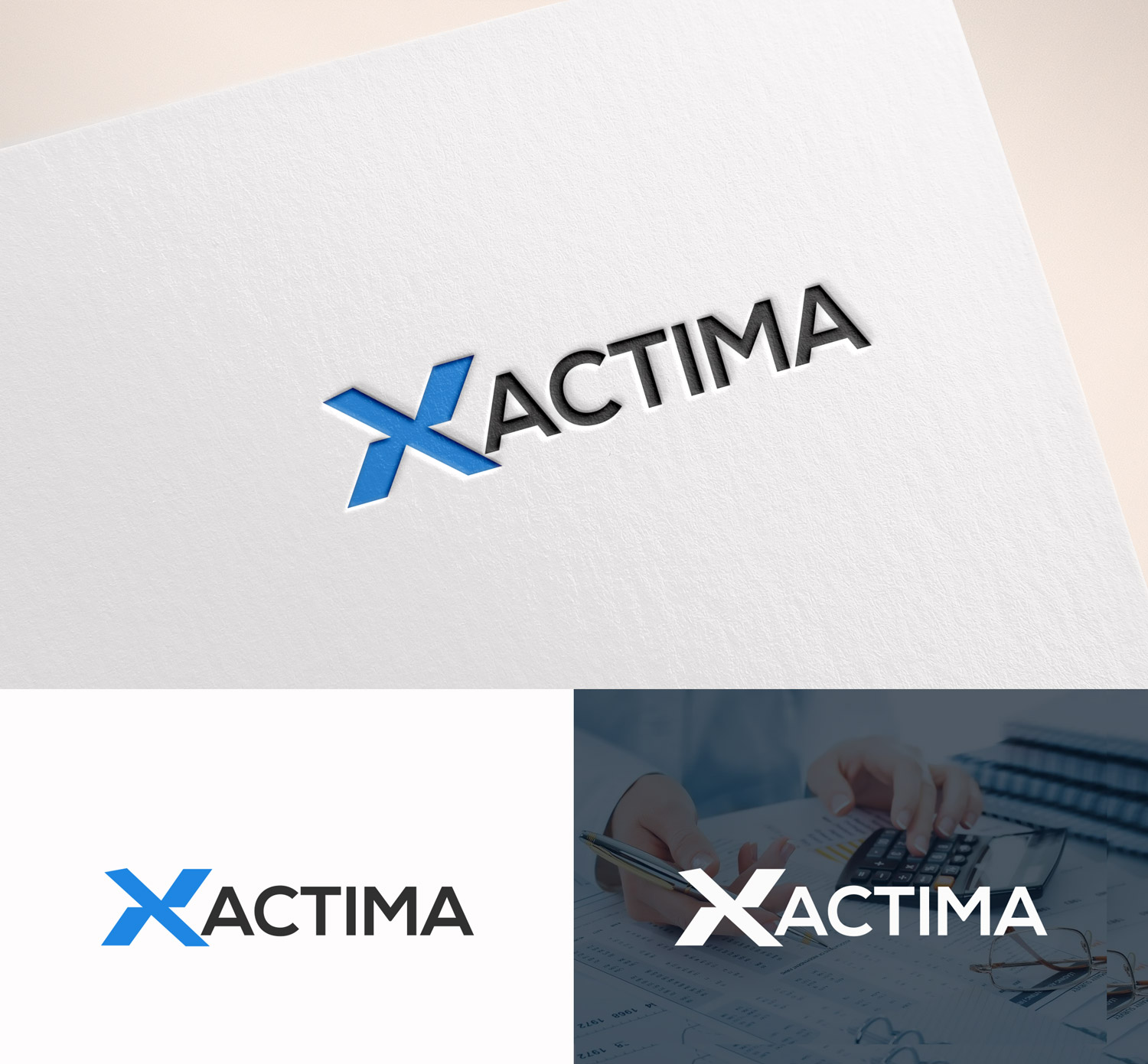 Logo Design by M Art & Design for Xactima Limted | Design #33891867