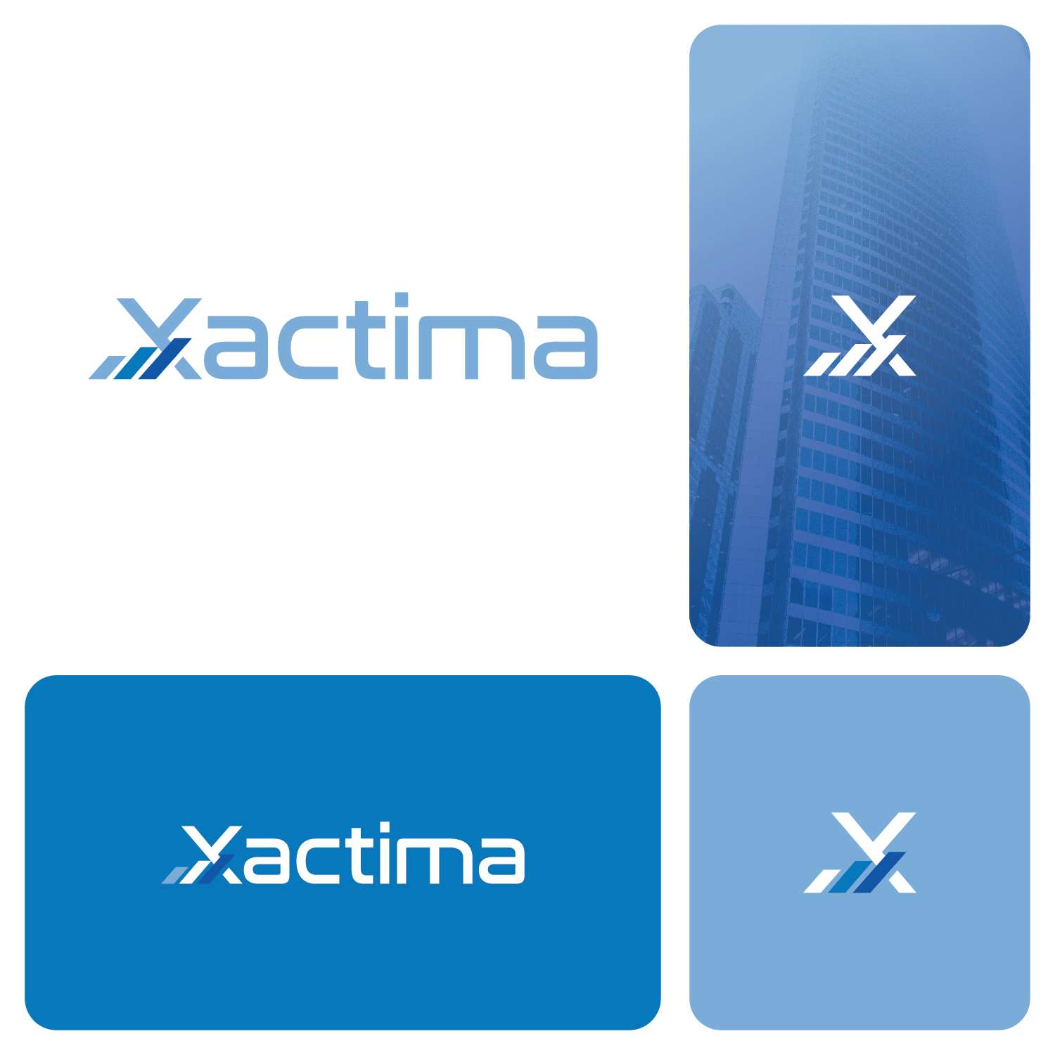 Logo Design by Maxo-Biz for Xactima Limted | Design #33896962