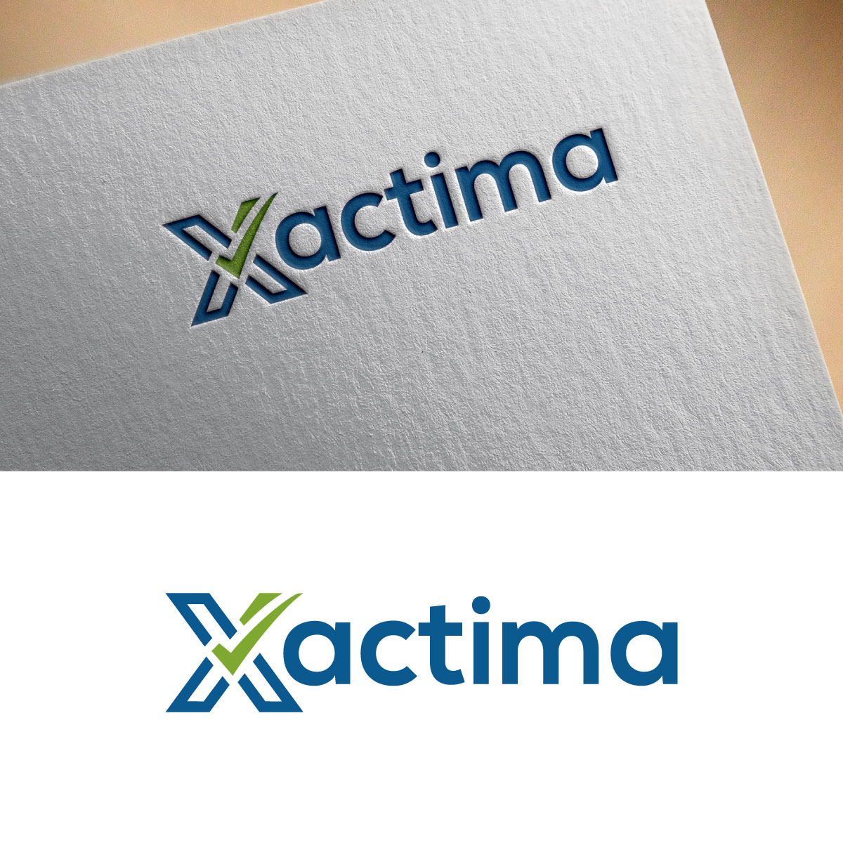 Logo Design by Fürstenberg design for Xactima Limted | Design #33892693